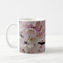 Search for pink cherry blossom flowers mugs Botanical