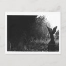Search for black and white angel postcards Cemetery