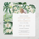 Search for tropical suite wedding invitations Botanical