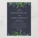 Search for navy blue border wedding invitations Rustic