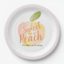 Search for sweet as a peach plates Girl