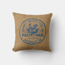 Search for grain sack cushions Rustic