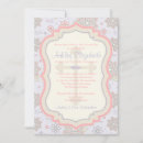 Search for pink and purple first communion invitations Christian