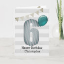 Search for 6 year old boy birthday cards Grandson