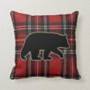 Search for bear cushions Plaid