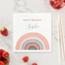 Search for pastel rainbow napkins Kids