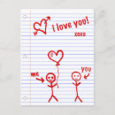Search for stick figures postcards I love you