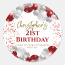 Search for red and silver stickers Thank you