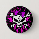 Search for skull girl badges Goth