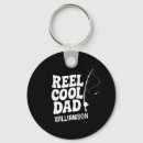 Search for fishing rounded key rings Dad
