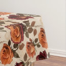 Search for burnt orange tablecloths Floral