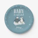 Search for cute baby penguin plates Snow