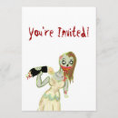 Search for brain 5x7 invitations Undead