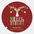Search for merry bright stickers Christmas party
