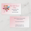 Search for candy store business cards Sweet shop