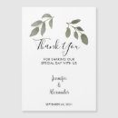 Search for magnet wedding thank you cards Elegant