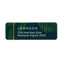 Search for palm fronds return address labels Beach