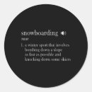 Search for funny snowboarding stickers Snowboard escape