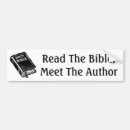 Search for no shape bumper stickers Bible