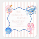 Search for 13th square stickers Thirteen