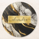 Search for black and white marble coasters Stone