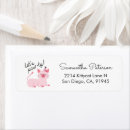 Search for cat paws return address labels Kitten