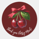 Search for red cherry stickers Modern