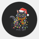 Search for funny black cat stickers Xmas coupon deals