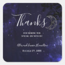 Search for blue and purple wedding stickers Celestial