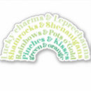 Search for irish design stickers Patricks