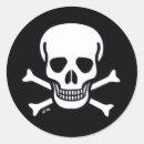 Search for bones of stickers Skull