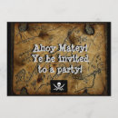 Search for map invitations Ahoy matey
