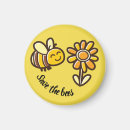 Search for cute bees magnets Bumble bee
