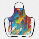 Search for paint drip aprons Abstract