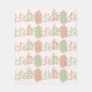 Search for red leaf blankets Floral