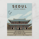 Search for south korea postcards Retro vintage travel