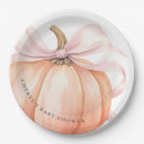 Search for pumpkin paper plates Watercolor
