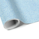Search for blue willow wrapping paper William morris