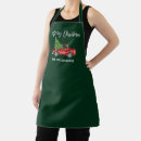 Search for christmas aprons Red and green