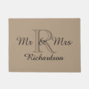 Search for mr and mrs doormats Newlyweds