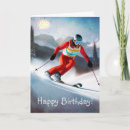 Search for skiing birthday cards Nature