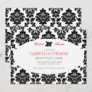 Search for damask bridal shower invitations Flowers