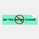 Search for no tailgating bumper stickers Fun
