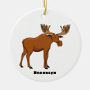 Search for funny moose christmas tree decorations Cartoon