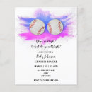 Search for pink baseball invitations Boy or girl
