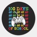 Search for grade k stickers 100 days of school