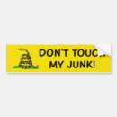 Search for touch bumper stickers Junk