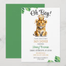 Search for king crown invitations Safari animal