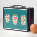 Search for skull lunch boxes Sugar skulls