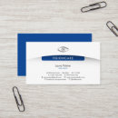Search for eye doctor business cards Minimalist